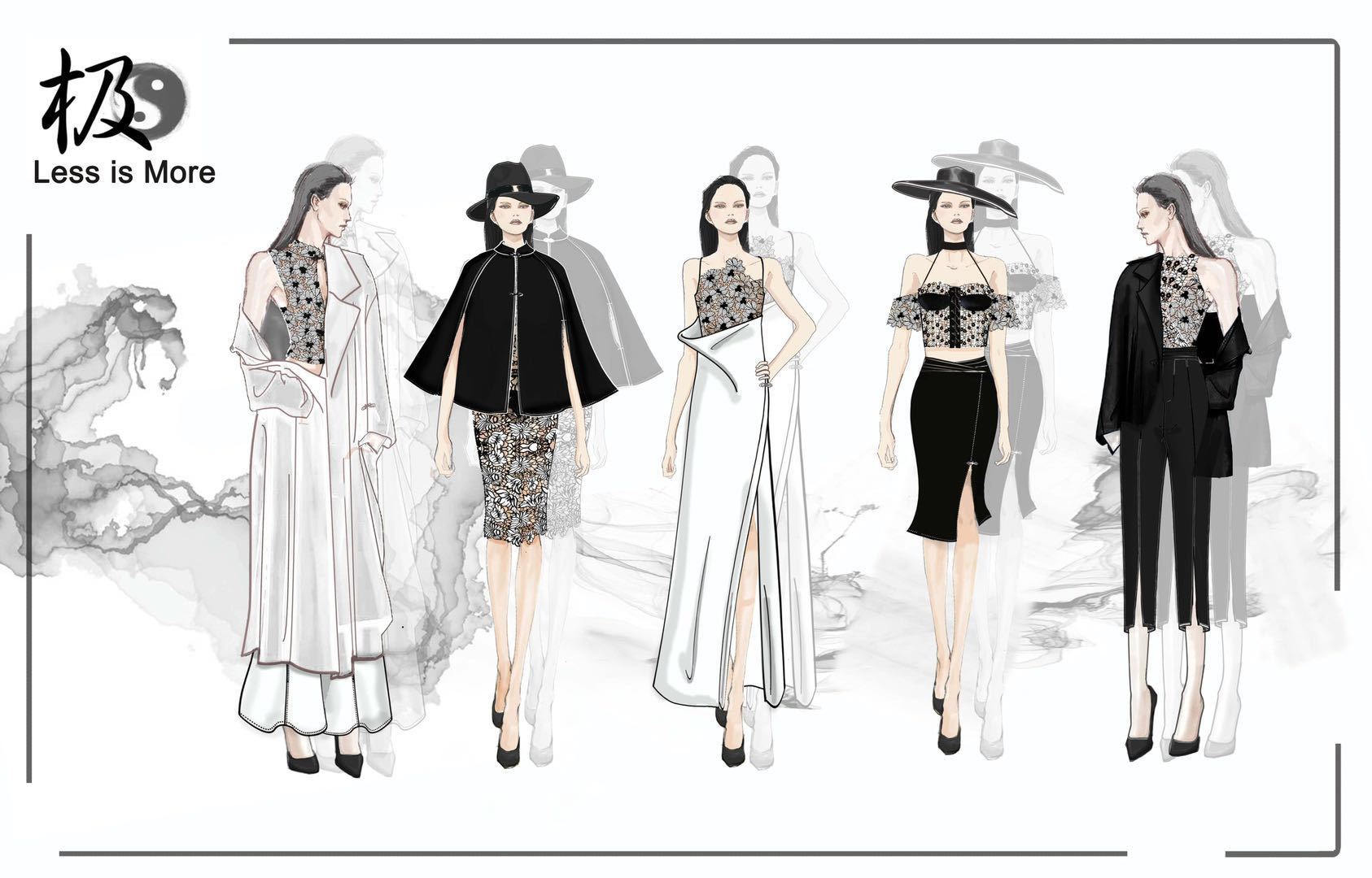 服裝設(shè)計(jì)效果圖|服裝|休閑/流行服飾|ElvaDeng620 